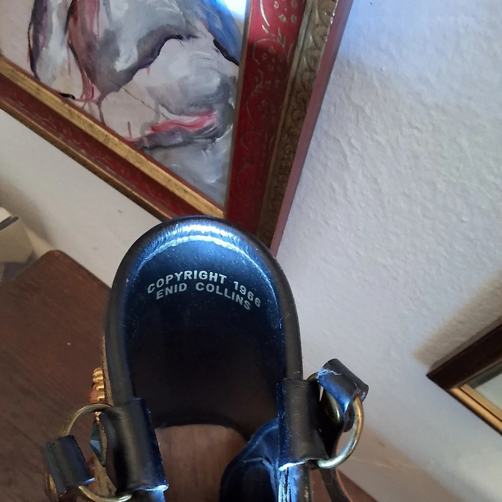 RARE.Near Mint Enid Collins of Texas  Gltterbugs Tote 1966 NWOT. Free Shipping - Picture 5 of 12